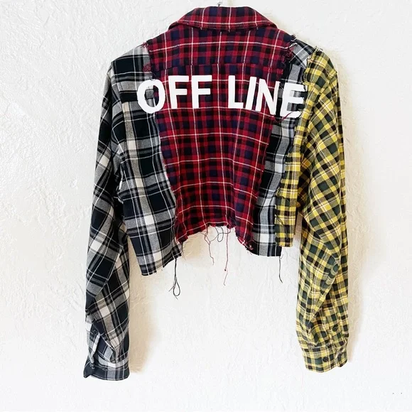 Fashion Nova | Off Line Plaid Top - Picture 7 of 10